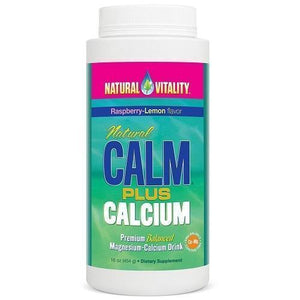 Natural Vitality Calm Plus Calcium Raspberry Lemon  (1x16 OZ)
