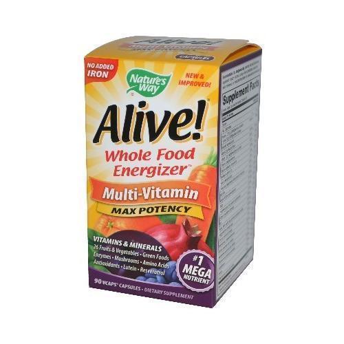 Nature's Way Alive No Iron Added (1x90VCAP)