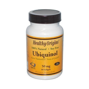 Healthy Origins Ubiquinol Kaneka QH 50 mg (60 Softgels)