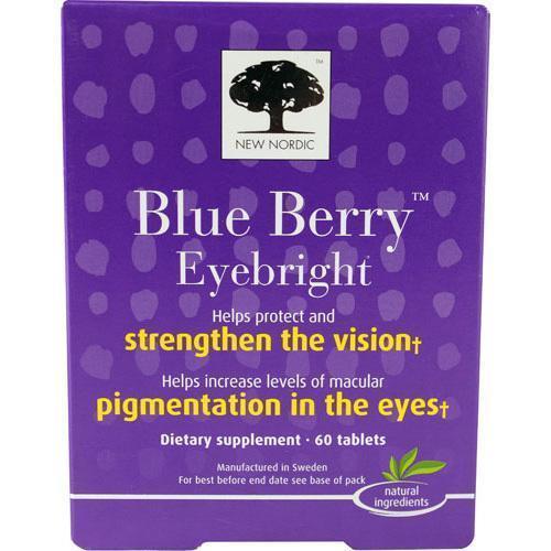New Nordic Blue Berry Eyebright 60 Tablets