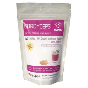 Mushroom Matrix Cordyceps Militaris Organic Powder (1x3.57 Oz)