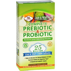 Olympian Labs Prebiotic and Probiotic  Complete  30 Vegetarian Capsules