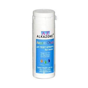 AlkaZone Accurate Check pH Test Strips For Water (1x 50 Strips)