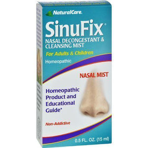 Natural Care SinuFix Nasal Decongestant and Cleansing Mist  0.5 fl oz