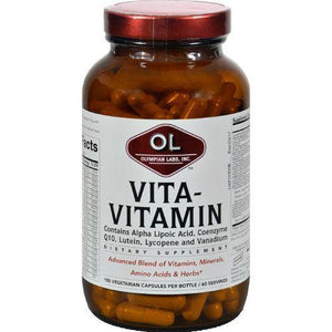 Olympian Labs Vita Vitamin  180 Vegetarian Capsules