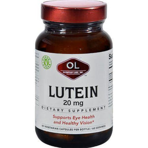 Olympian Labs Lutein  20 mg  60 Vegetarian Capsules