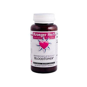 Kroeger Herb Blood Toner (100 Veg Capsules)
