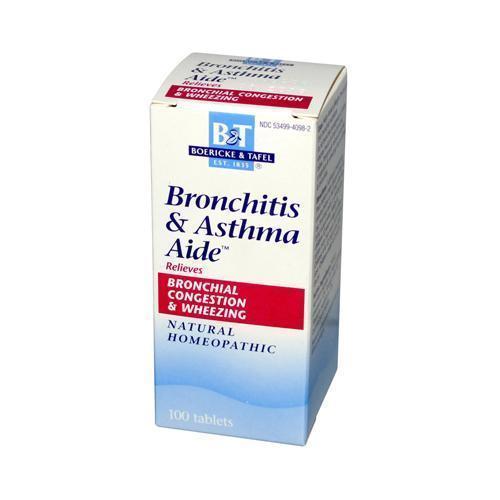 Boericke and Tafel Bronchitis and Asthma Aide (1x100 Tablets)