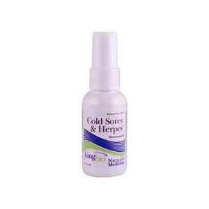 King Bio Homeopathic Cold Sores and Herpes Reliever 2 fl Oz