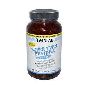 Twinlab Super Twin EPA DHA Fish Oil (100 Softgels)