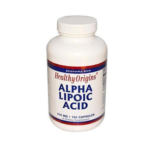 Healthy Origins Alpha Lipoic Acid 600 mg 150 Capsules