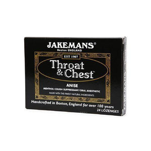 Jakemans Throat and Chest Lozenges Anise (1 x24 Count)