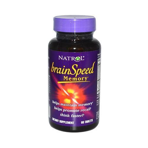 Natrol BrainSpeed Memory 60 Tablets
