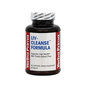 Yerba Prima Liv-Cleanse Formula 650 mg (1x60 Tablets)