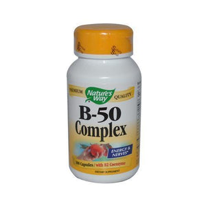 Nature's Way Vitamin B-50 Complex (100 Capsules)