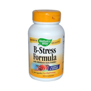 Nature's Way B-Stress Formula with Siberian Eleuthero (100 Capsules)