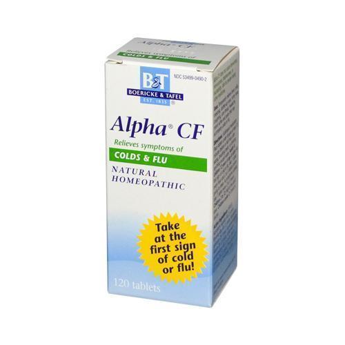Boericke and Tafel Alpha CF (1x120 Tablets)