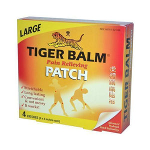 Tiger Balm Pain Relieving Large Patches (6x4 ct)